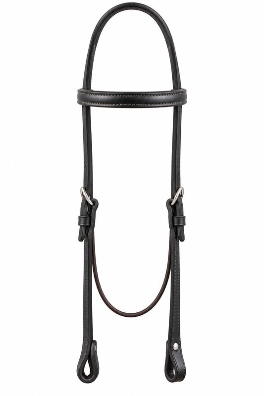 Billy Cook Chocolate Leather Headstall 11950CHOC