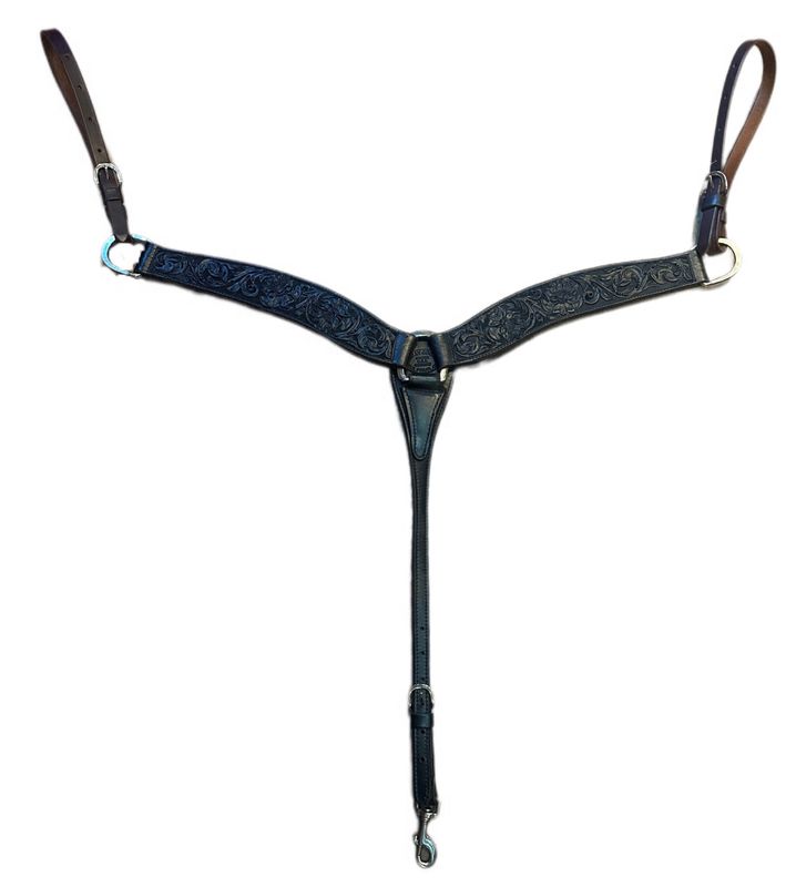 Billy Cook Tooled Breast Collar