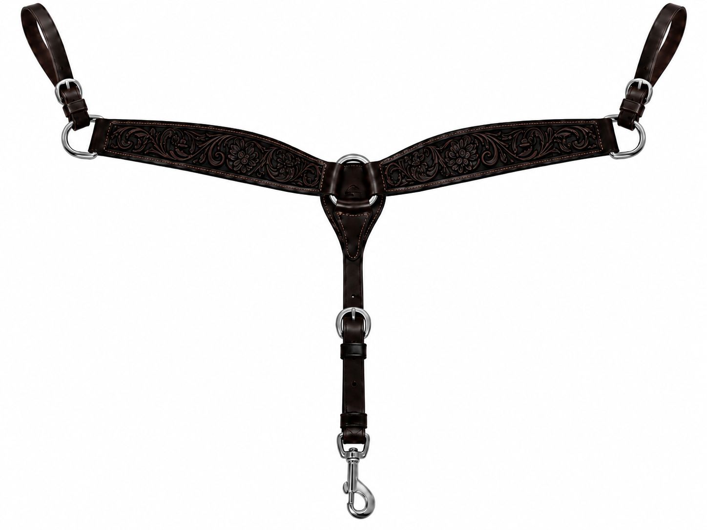 Billy Cook Tooled Breast Collar