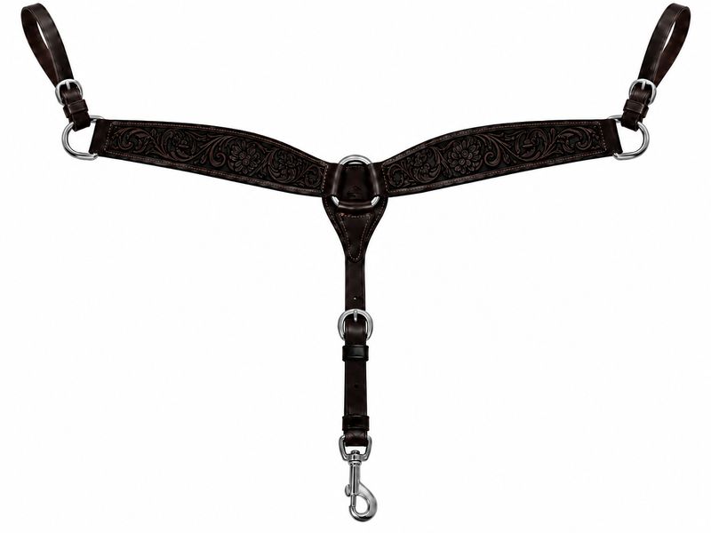 Billy Cook Tooled Breast Collar