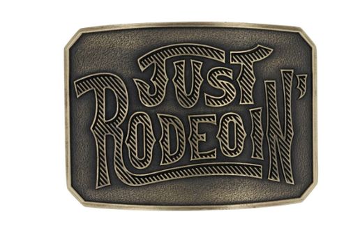 Montana Silver Just Rodeoin' Attitude Buckle A925CDB