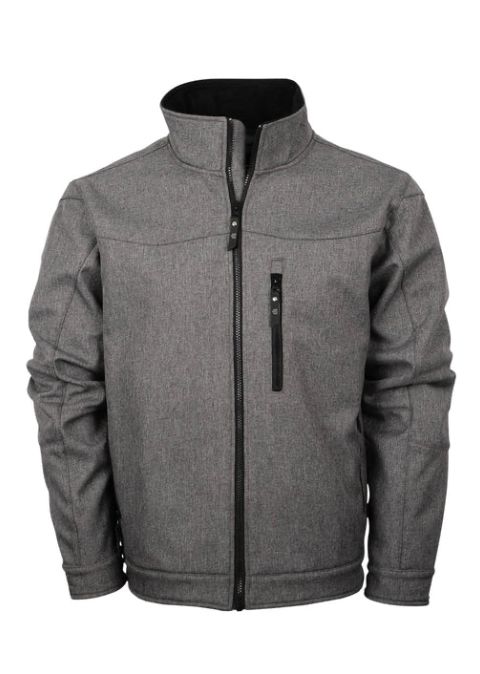 STS MENS SLACK HEATHER GREY JACKET STS9120, Men's Coats: S