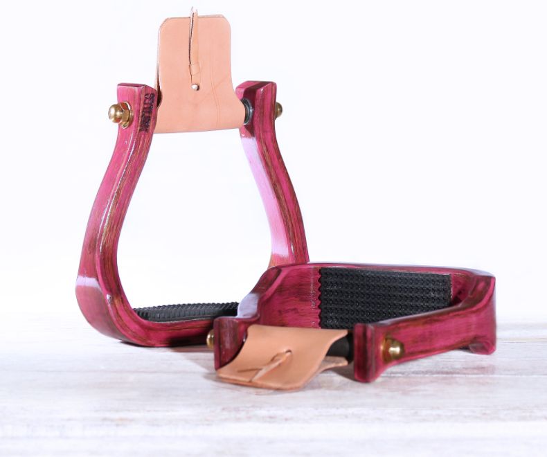 Nettles Barrel Racer Red  Distressed Gripper  2"