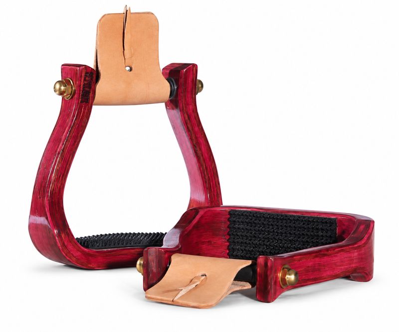 Nettles Barrel Racer Red  Distressed Gripper  2"