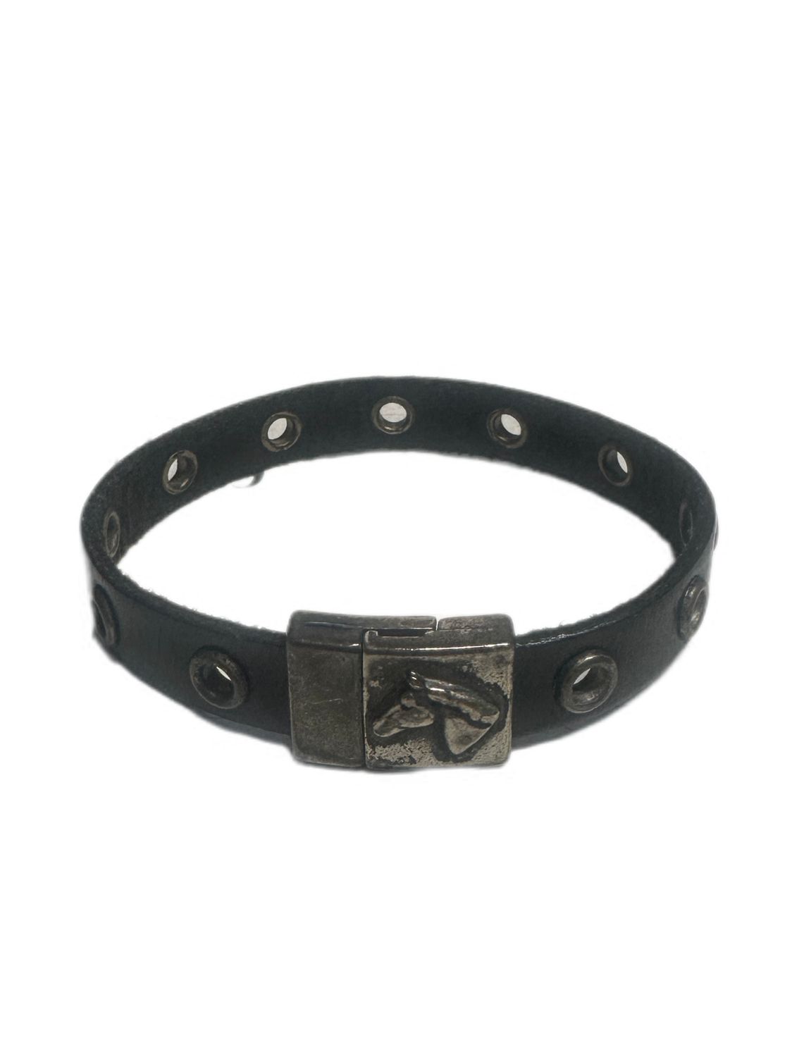 Handmade Leather Magnetic Bracelet