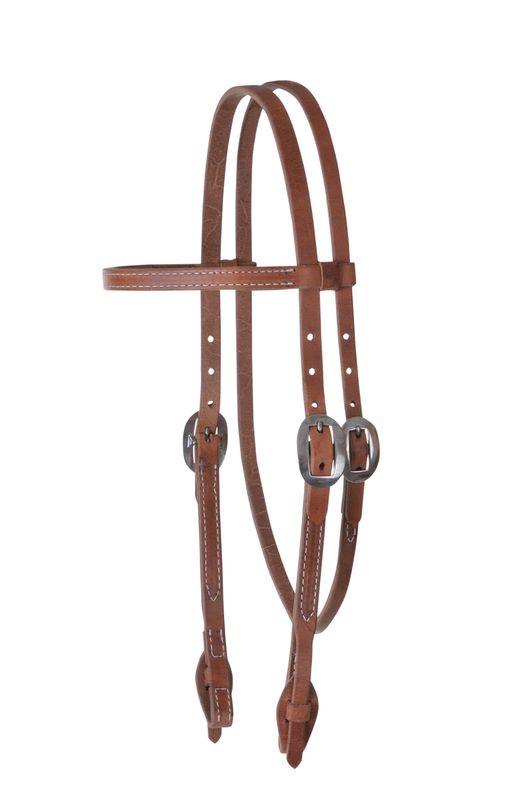Reinsman Herman Oak Quick Browband Headstall-3735  7146