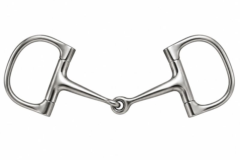 Tough 1 Barrel D Ring Snaffle 4 1/2" 255441-0-0
