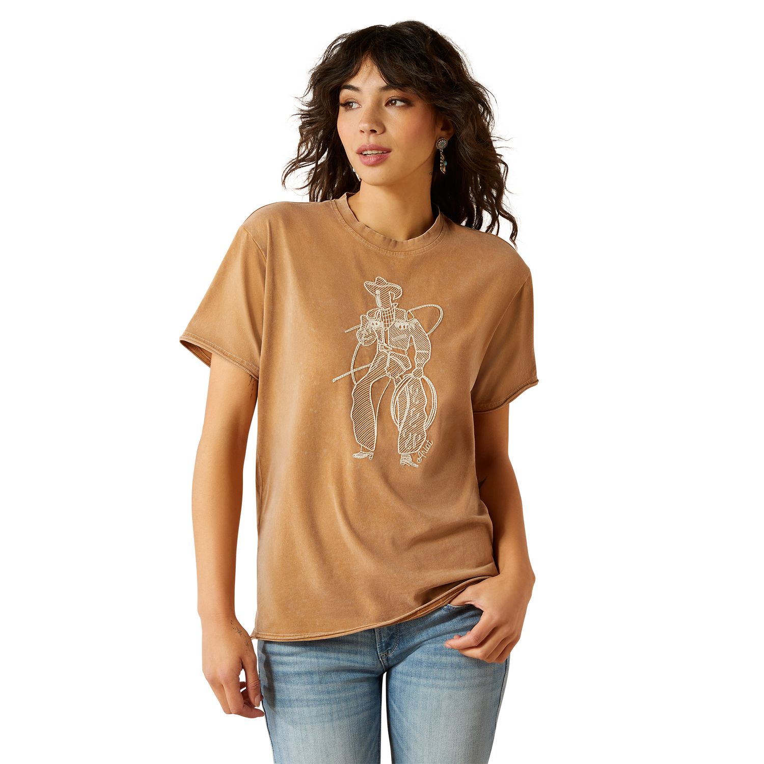 Ariat Buckaroo T-Shirt 10062917 Ariat Buckaroo T-Shirt 10062917, XS-5X: XS