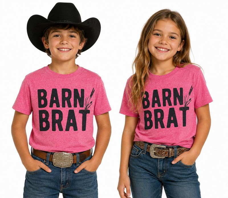 Moss Bros. Graphic T-Shirt Barn Brat