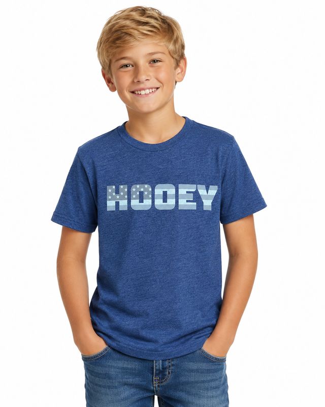 Hooey Kids Tee #HT1507NV-Y
