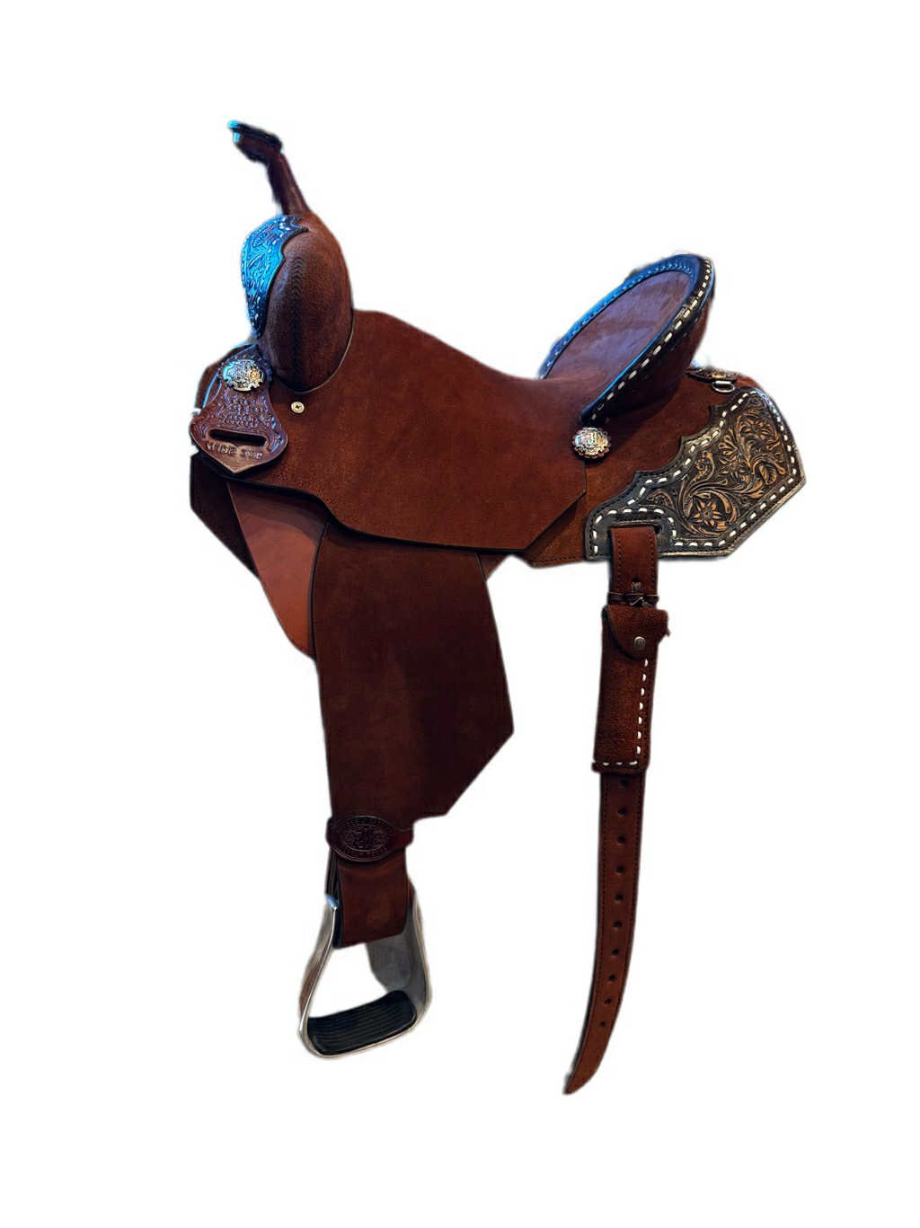 Double J Legend Barrel Racer Saddle 14" FQHB SPL19