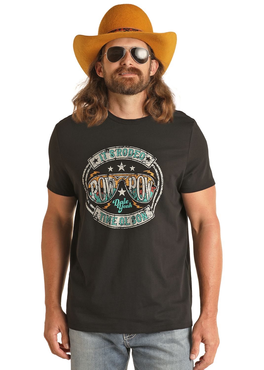 Rock & Roll Mens Dale Brisby RRUT21R1BT, XS-5X: XS