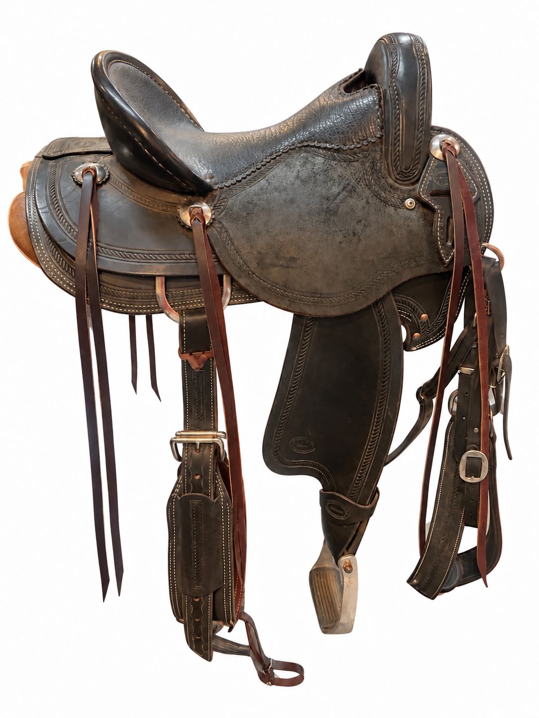 Used Wyoming Saddle Company Endurance Draft Saddle W/ Breast Collar Used Wyoming Saddle Company Endurance Draft Saddle W/ Breast Collar