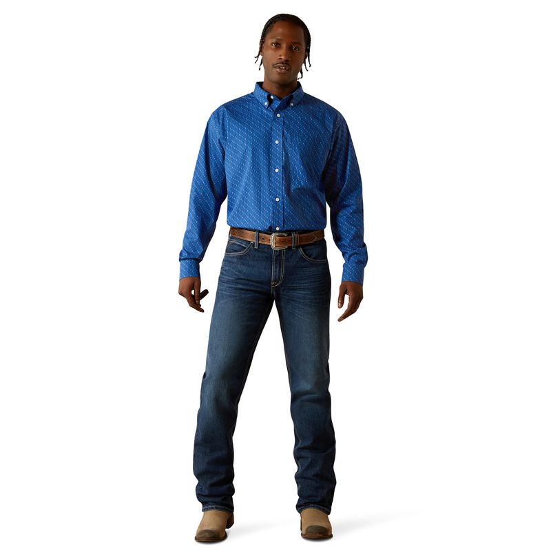 Ariat Mens  Wrinkle Free Chase Classic Fit Shirt 10062229