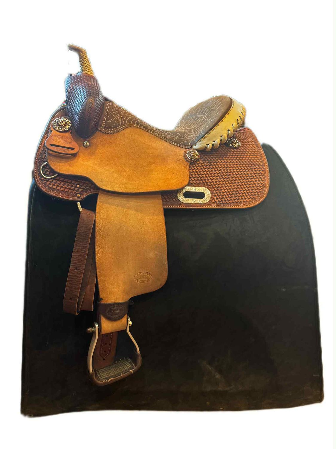 Used Billy Cook Barrel Saddle