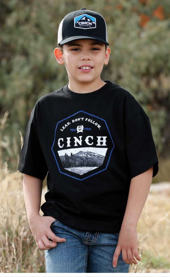 Cinch Jeans Tee MTT7670107 Cinch Jeans Tee MTT7670107, Kids Shirts: Small