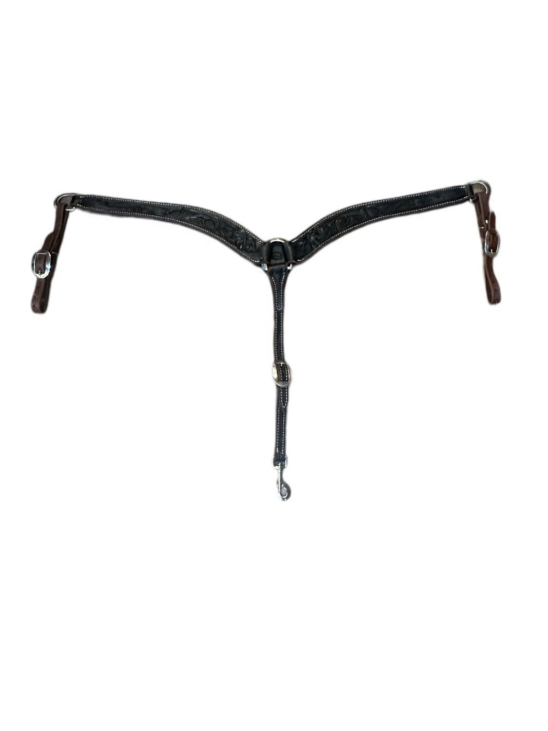 Jeff Smith Dark Oil Floral Breast Collar