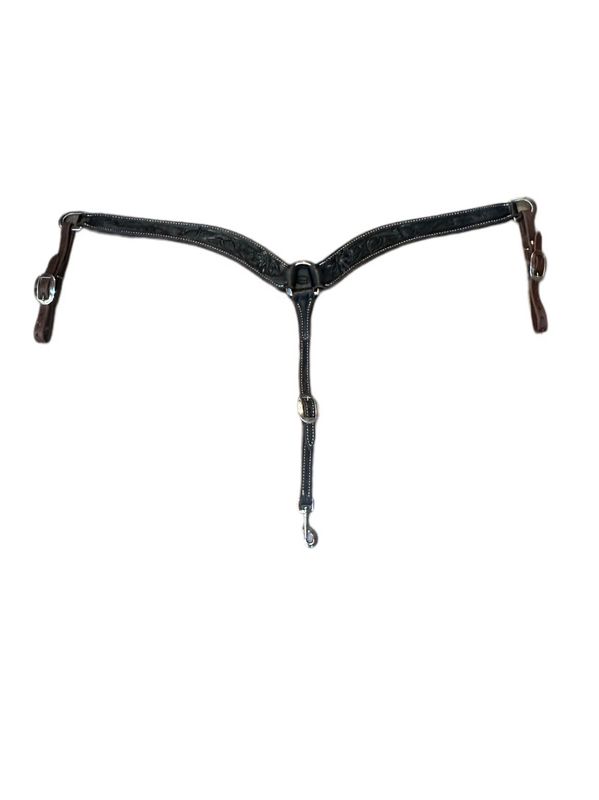 Jeff Smith Dark Oil Floral Breast Collar