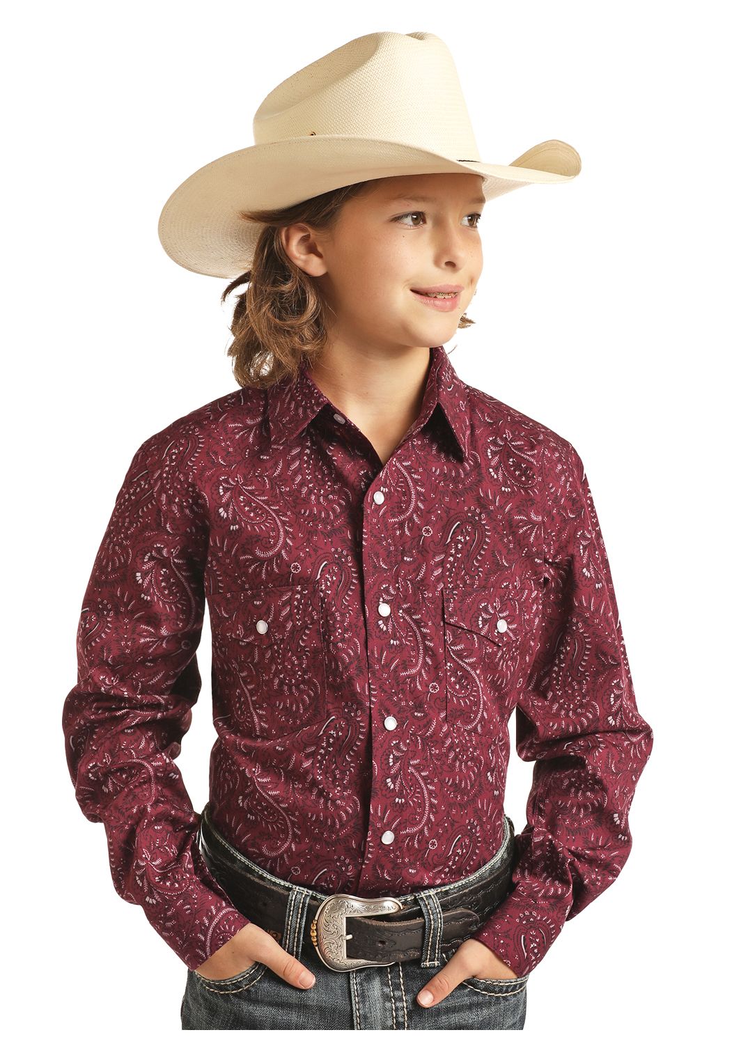 Panhandle Boys Top #R2S3260, Kids Shirts: X Small