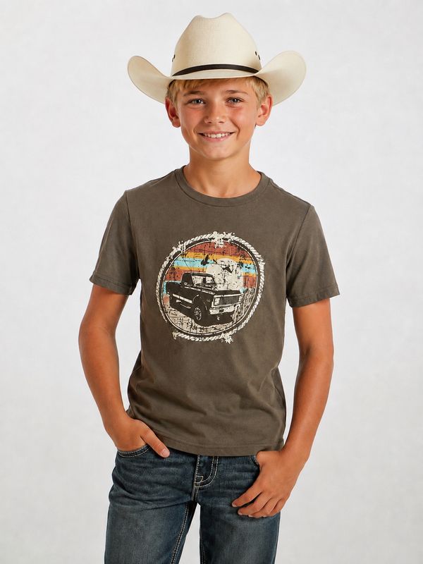 Rock & Roll Boys Graphic Tee RRBT21R1C0