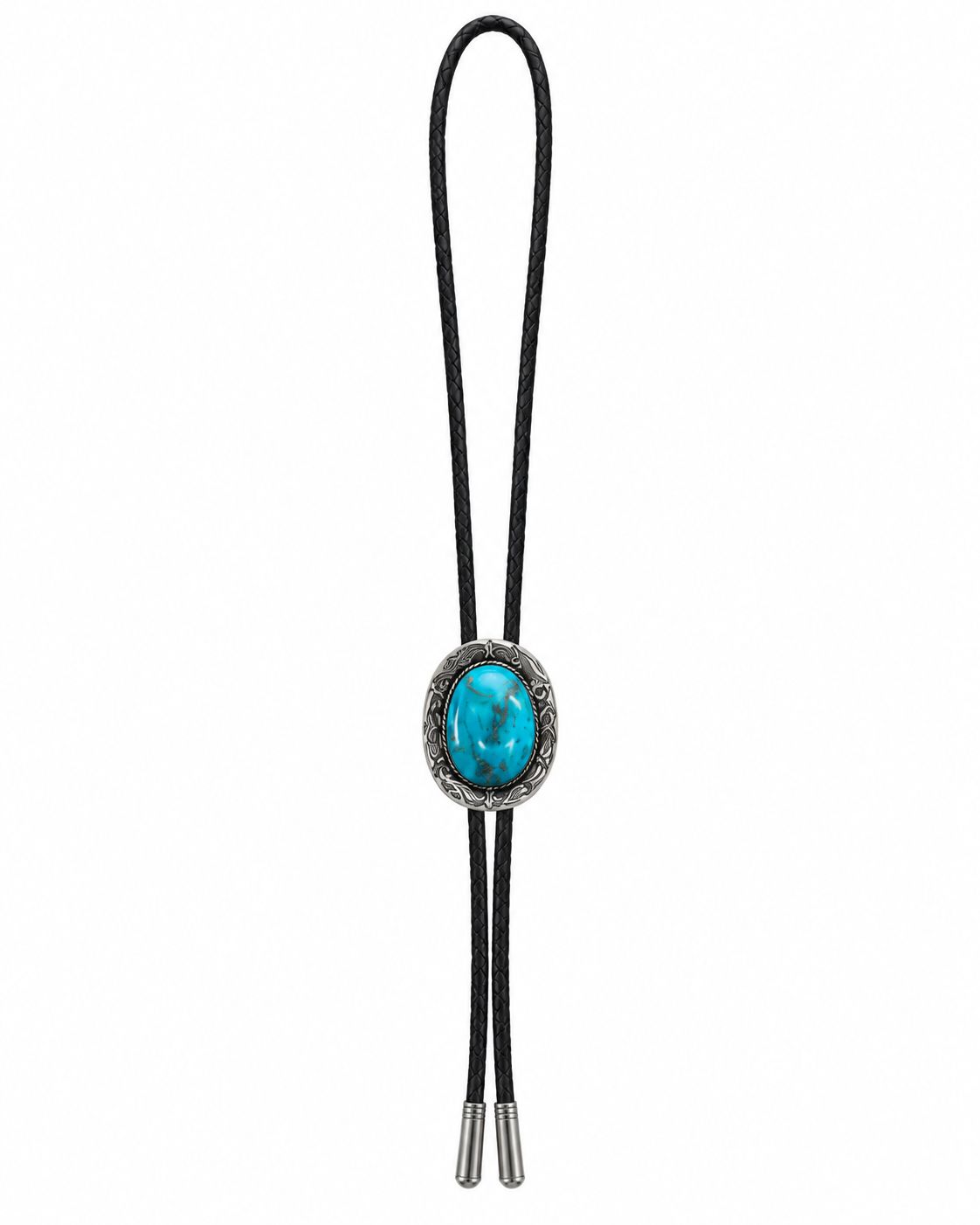 Austin Accent Bolo Oval Turquoise 2401-T Austin Accent Bolo Oval Turquoise 2401-T