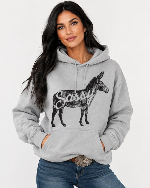 Moss Bros. Graphic Hoodie Sassy