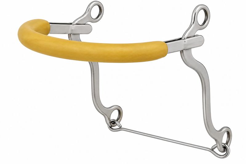 Metalab SS Hackamore Pony Bit Rubber Covered Bike Chain