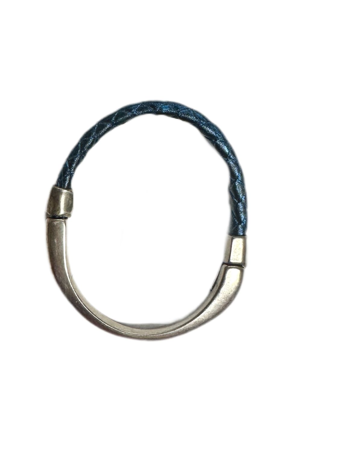 Handmade Leather Magnetic Bracelet