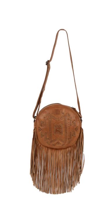 STS Wayfarer Sage Fringe Crossbody STS35045