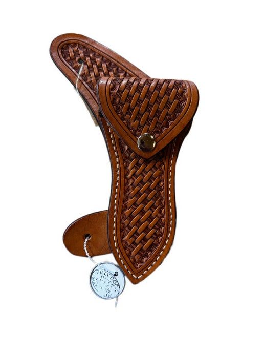 Billy Cook Behind The Cantle Basketweave Hoof Pick Holder