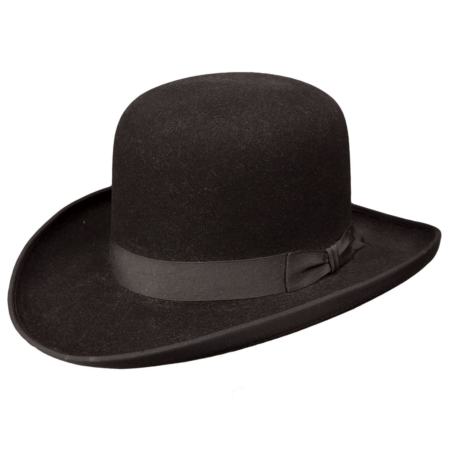 Stetson Bat Masterson Black Fur Felt Western Hat SBBATMB533207 Stetson Bat Masterson Black Fur Felt Western Hat SBBATMB533207