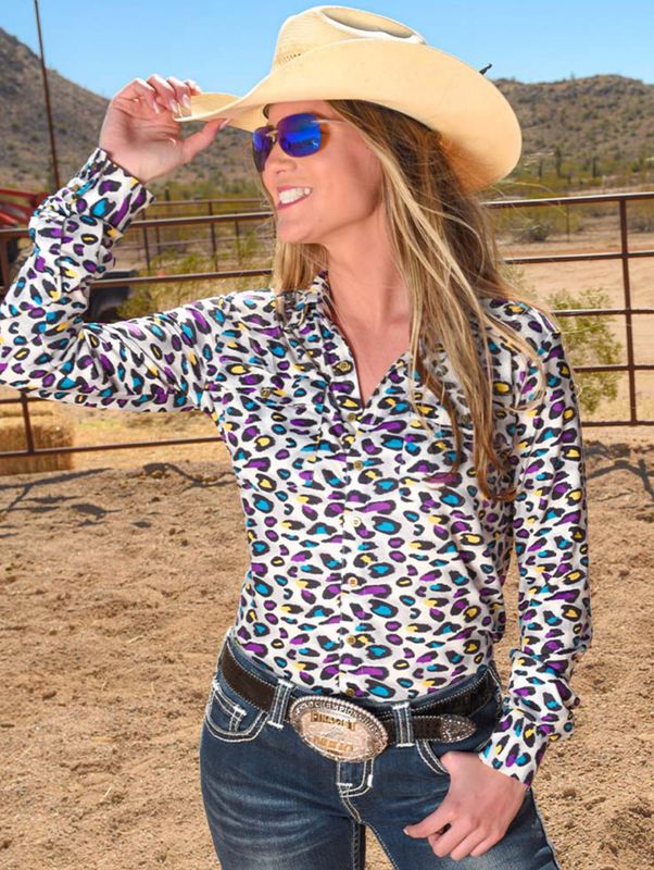 Cowgirl Tuff Pullover Button Up