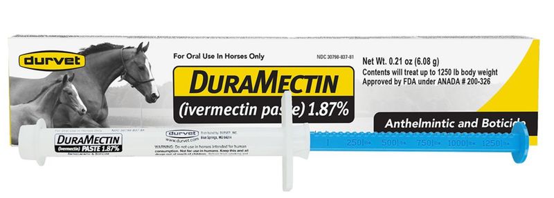 DuraMectin Horse Dewormer Paste