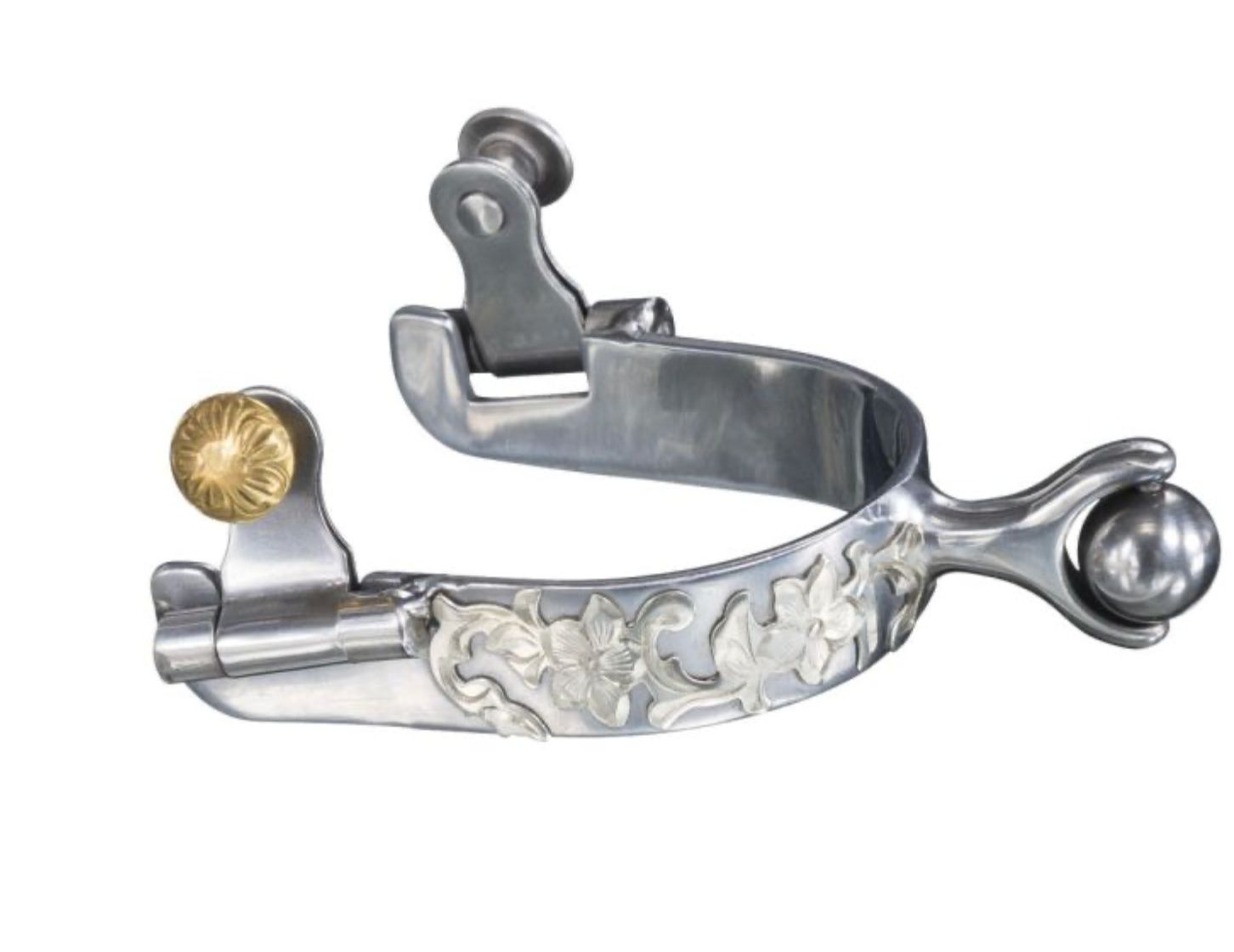 Tough1 Sweet Iron Roller Spurs 78-9659L-0-0