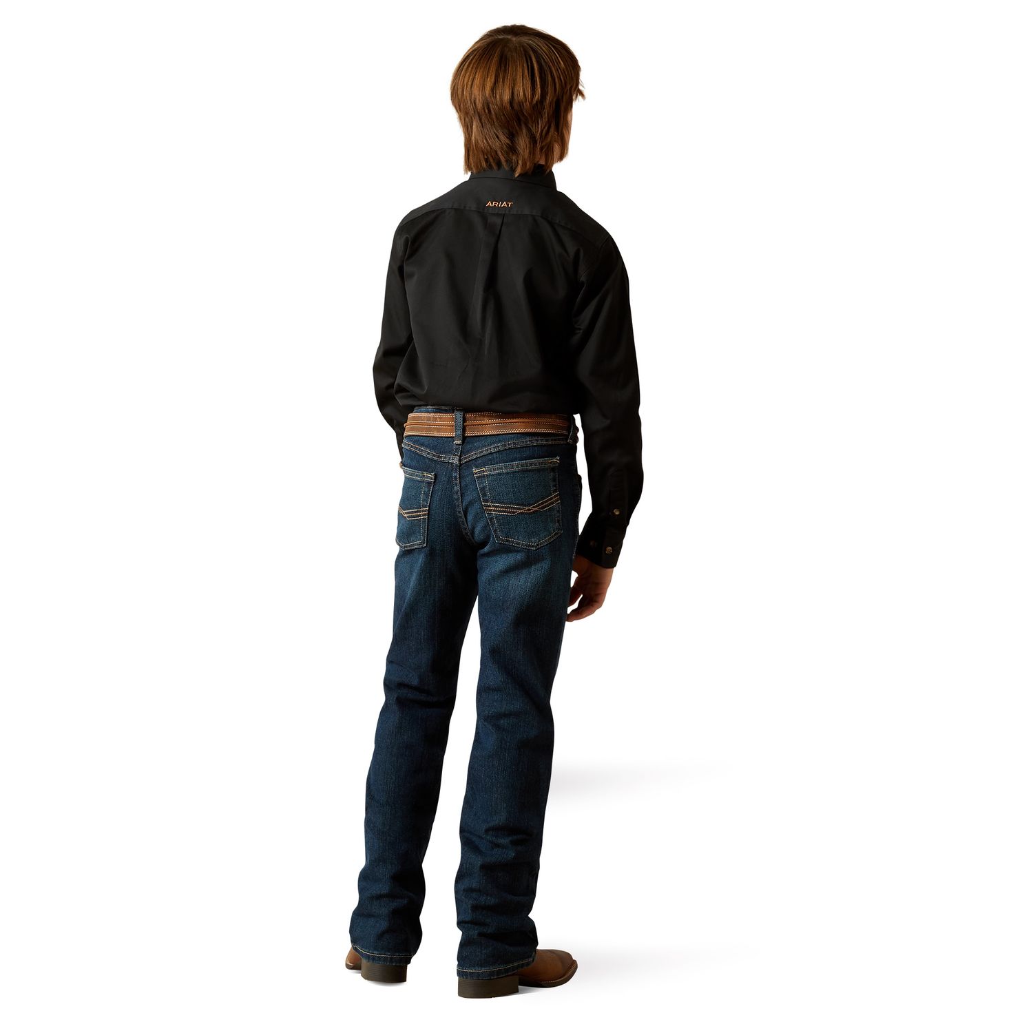 Ariat Boys B4 Relaxed Stretch Legacy Boot Cut Jean Ariat Boys B4 Relaxed Stretch Legacy Boot Cut Jean, Boys Jeans SRH: 7R