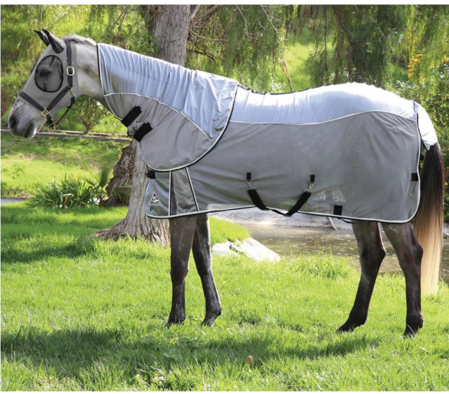 Professional Choice Comfort Fly Sheet Charcoal/Black CFS Professional Choice Comfort Fly Sheet Charcoal/Black CFS, Fly Sheets & Blankets: 69