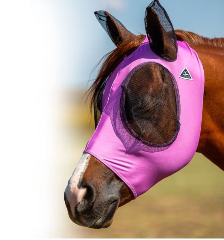 Professional Choice Comfort Fit Fly Mask Orchid CFM
