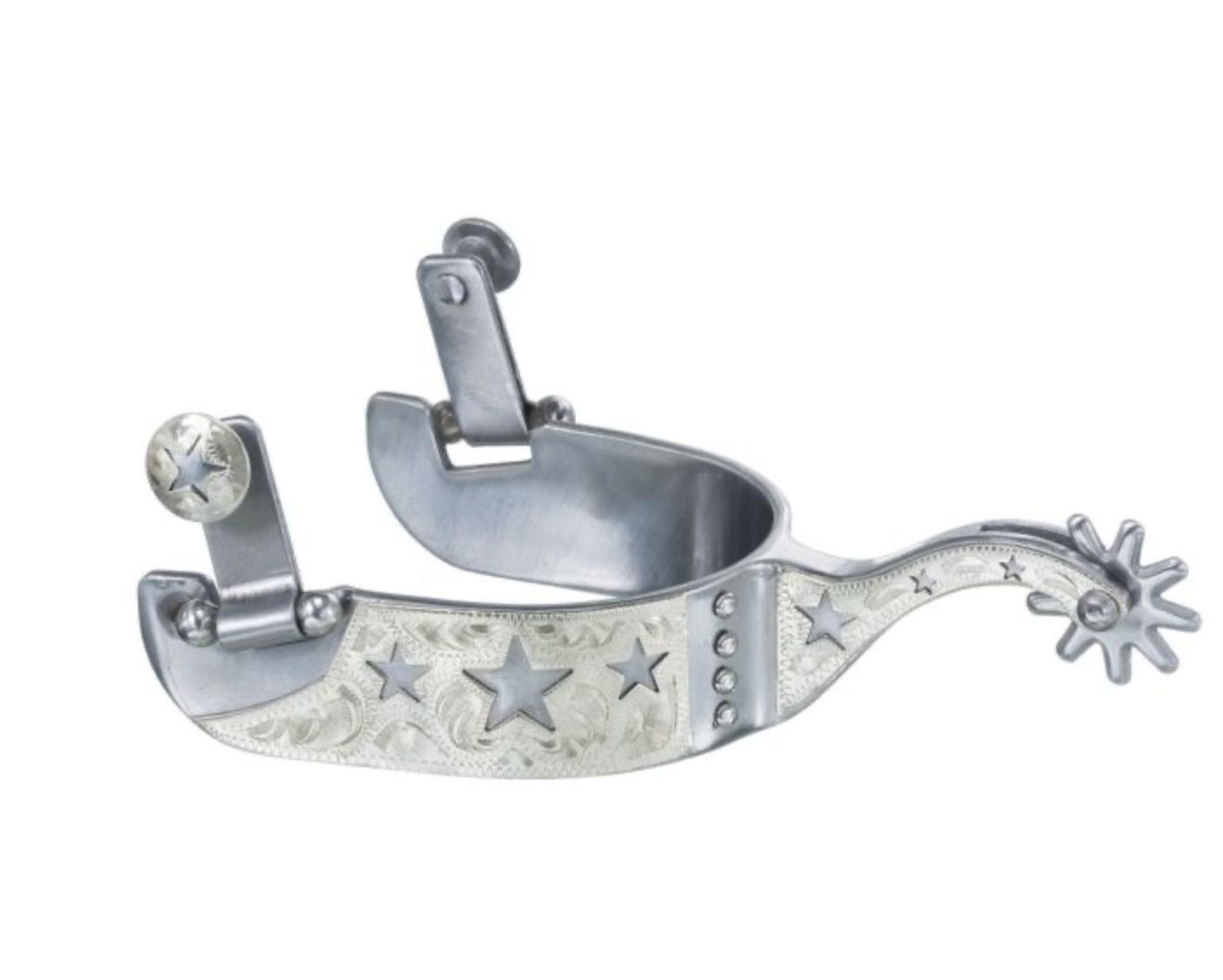 Tough1 Sweet Iron Star Spurs
