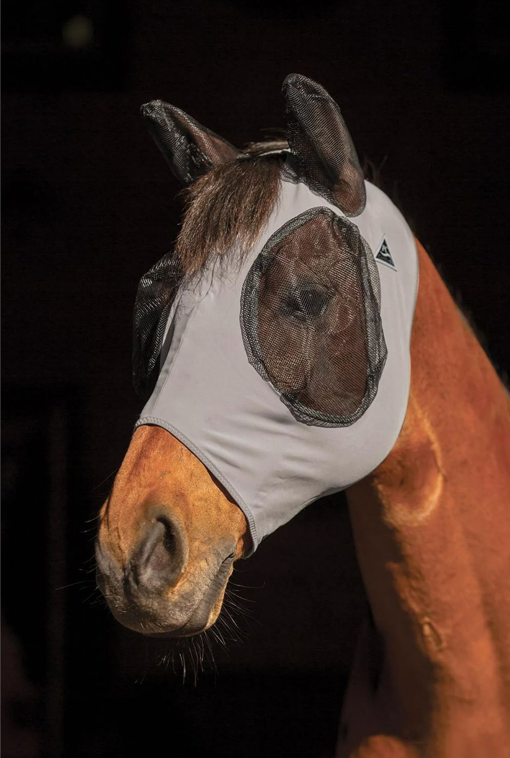 Professional Choice Comfortfly Mask Charcoal   CFM, Fly Mask: mini
