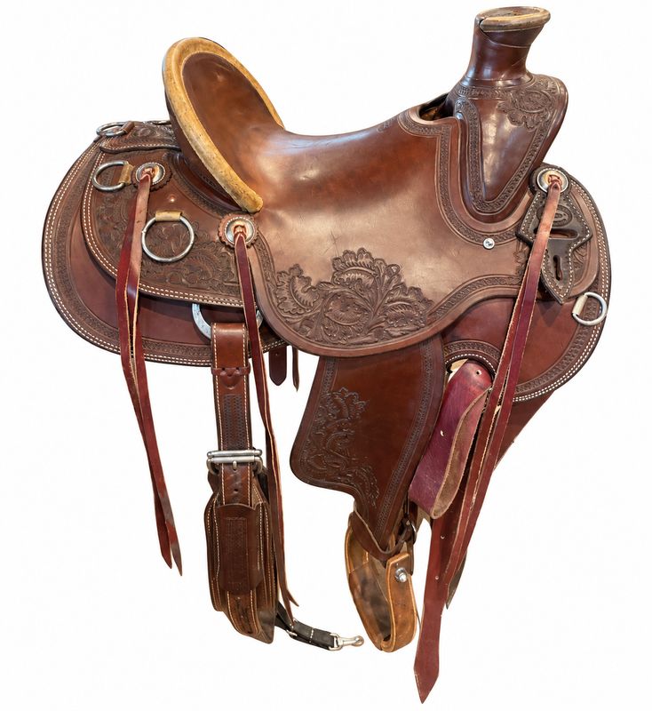 Used Consignment Wyoming Saddle Company Mule Wade Saddle