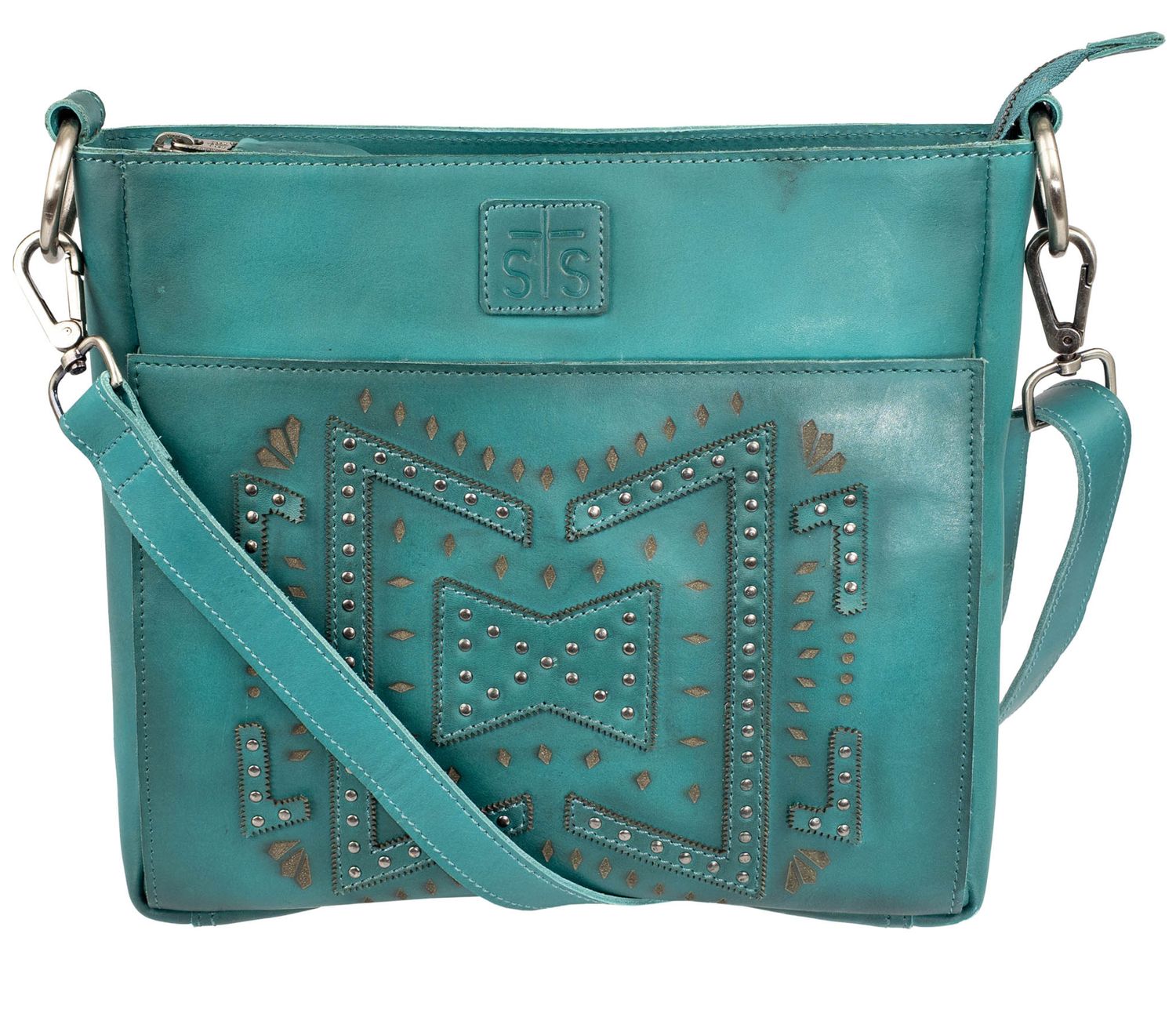 STS Wayfarer Turquoise Olivia Crossbody STS35013 STS Wayfarer Turquoise Olivia Crossbody STS35013