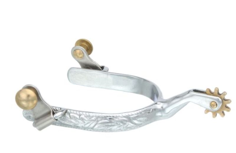 Tough1 Floral Embossed Roper Spur 78-5835