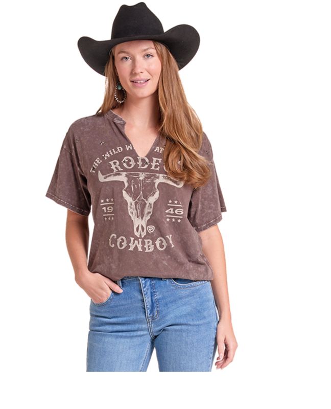 Rock & Roll Women's Graphic Tee BW21T09729