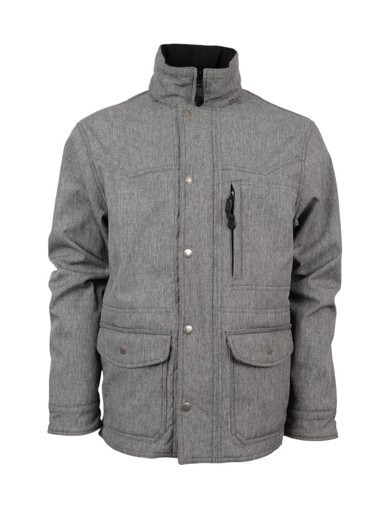 STS Women's Brazos Softshell Jacket- Heather Gray STS Women's Brazos Softshell Jacket- Heather Gray, XS-5X: S
