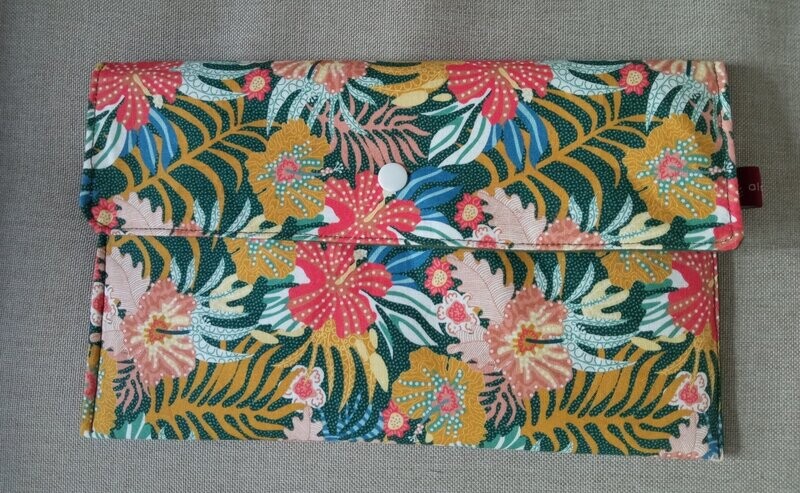 Cartera de mano tropical