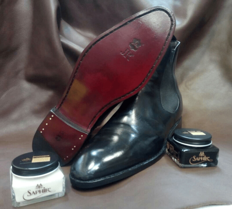 SUELA COMPLETA DE CUERO COSIDO (BLAKE & GOODYEAR)