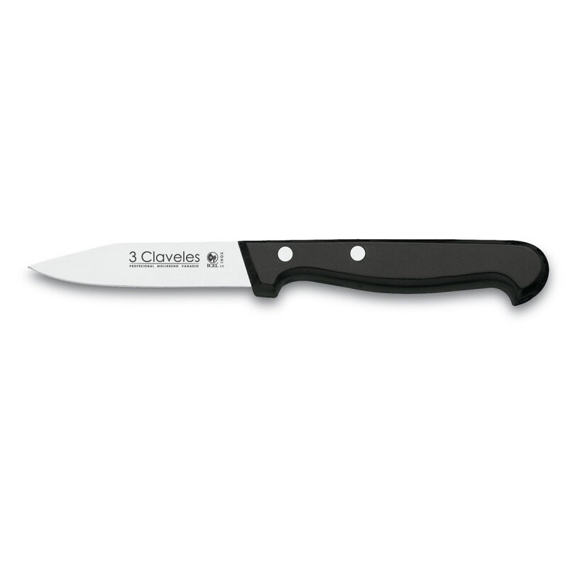 cuchillo mondador 3"   8cm   00905  3 CLAVELES