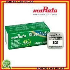 PILA BOTÓN 321 / SR616SW SONY/MURATA (DESCUENTOS SEGÚN CANTIDAD)