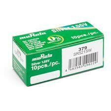 PILA BOTÓN 379 -SR521SW- SONY/MURATA (descuento según cantidad)