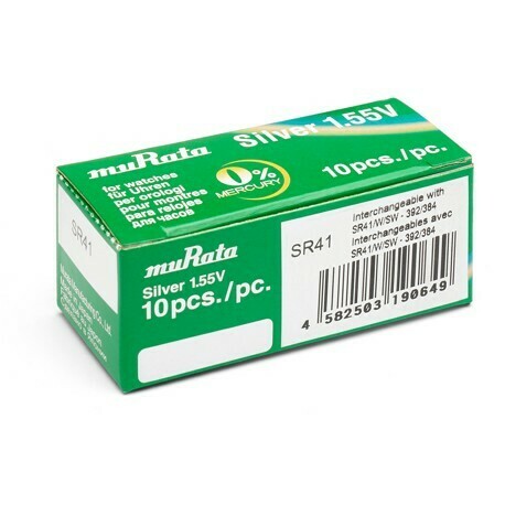 PILA BOTÓN 392 -SR41SW- SONY/MURATA (descuento según cantidad)